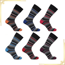 Men Designer Socks Non Elastic Cotton 3,6,12 Pairs Size UK 6-11