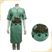 Ladies Front Button Teddies Night Dress S-3XL