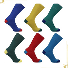 Men Designer Socks Non Elastic Cotton 3,6,12 Pairs Size UK 6-11