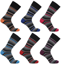 Men's Designer Diabetic Socks Non Elastic Cotton 3 6 12 Pairs